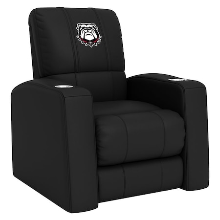 Dreamseat Home Theater Recliner with Georgia Bulldogs Alternate Logo XZ418301RHTCDBLK-PSCOL13192